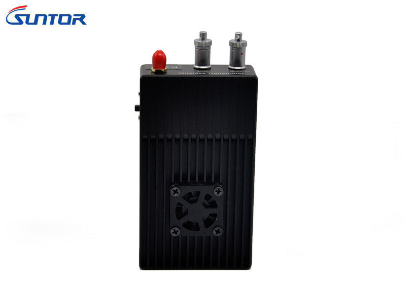 NLOS and LOS 500meters mini COFDM AV transmitter for spy and man
