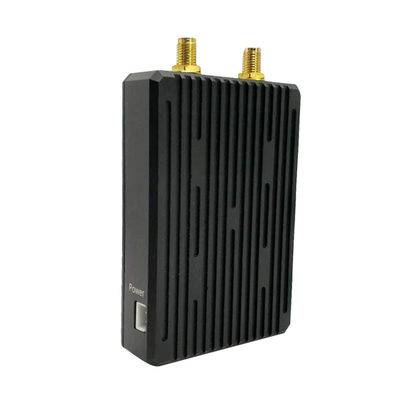 CD15NMT-Mini 1.4G 20km طائرات بدون طيار رسم خرائط COFDM جهاز بث فيديو AES128 مشفر