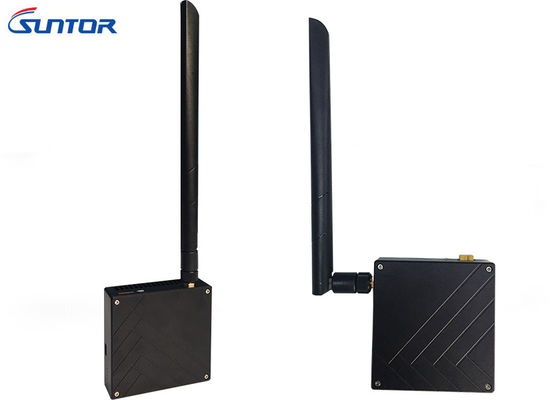 C50HPT 50km FPV جهاز إرسال فيديو ميني COFDM جهاز إرسال فيديو لاسلكي للطائرات بدون طيار / المروحية