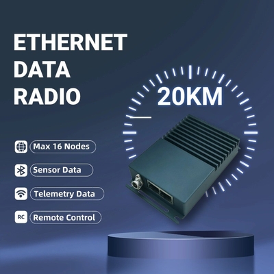 MM27R الطيف الطويل 30Mbps Ethernet Data Link DTL للطائرات بدون طيار أو الطائرات بدون طيار