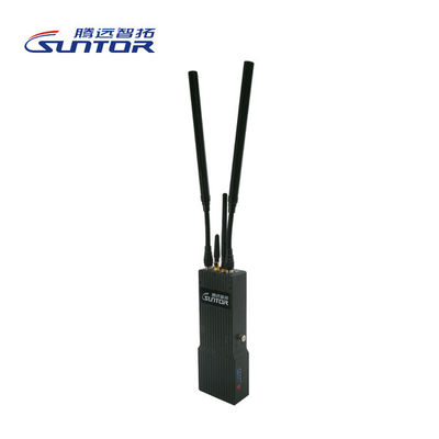 بدون طيار UAV Adhoc راديو معدل 70Mbps IP Mesh Network RF Power 1 Watt